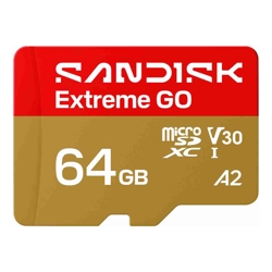 SanDisk 64G Extreme GO microSD UHS-I Card (SDSQXGN-064G-GN6MN)
