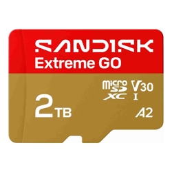 SanDisk 2T Extreme GO microSD UHS-I Card (SDSQXGN-2T00-GN6MN)