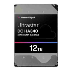 WD Western Digital 0B47063 Ultrastar DC HA340 Data Center 3.5" SATA HDD 12TB Read/Wright 150/465 IOPS SATA 267MB/s 7200 RPM WUS721212BLE6L4