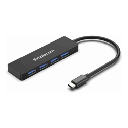 Simplecom CH360 SuperSpeed USB-C to 4-Port USB-A Hub USB 3.2 Gen1