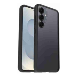 OtterBox React Samsung Galaxy S25+ 5G (6.7") Case Black Crystal (Clear/Black) (77-97443)DROP+Military StandardHard CaseSoft Grip7 Years Warranty