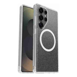 OtterBox Symmetry Clear Magnets Samsung Galaxy S25 Ultra 5G (6.9") Case Stardust Clear (77-97524) DROP+ 3X Military Standard 7 Years Warranty