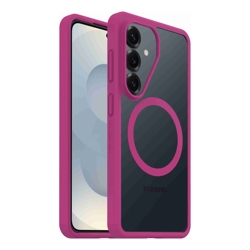 OtterBox React Magnets Samsung Galaxy S26 5G (6.3") Case Rose Crystal (Clear/Pink) (77-99944)DROP+ Military StandardRaised Edges7 Years Warranty