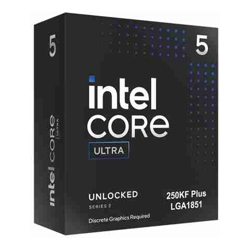 Intel Boxed Intel Core Ultra 5 processor 250KF Plus (30M Cache up to 5.30 GHz)