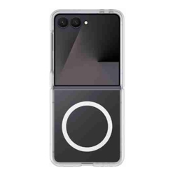 OtterBox Thin Flex Magnets Samsung Galaxy Z Flip8 5G (6.9") Case Clear (77-000593) Antimicrobial DROP+ Military Standard 7 Years Warranty