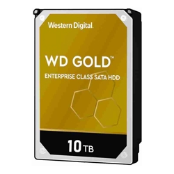 WD Western Digital Gold 10TB 3.5" Enterprise Class SATA 6 Gb/s HDD 7200 RPM Cache 512MB 5-Year Limited Warranty