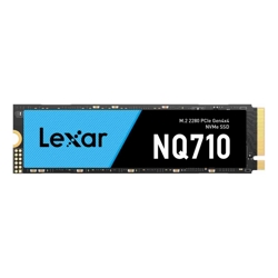 Lexar LNQ710X500G-RNNNG Internal SSD 500GB M.2 2280 PCIe Gen4x4 read up to 4400MB/s write up to 1700MB/s- 5 year limited warranty