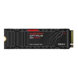 SanDisk Optimus GX PRO 850X PCIe 4.0 NVMe SSD with Heatsink 2TB Read 7300MB/s Write 6600MB/s 5 Yr Warranty