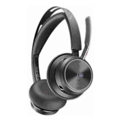 HP POLY VOYAGER FOCUS 2 MICROSOFT TEAMS CERTIFIED USB-C-C HEADS ET USB-C/A CHARGING STAND WW
