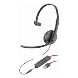 HP POLY BLACKWIRE 3215 MONAURAL U SB-A HEADSET