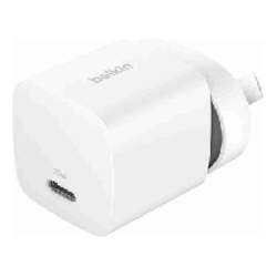 Belkin BoostCharge Compact 25W USB-C (PD 3.1) Cubic Wall Charger White (WCA012auWH) Best for iPhone  Samsung$2500 CEW 2 Years Warranty