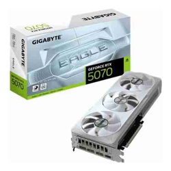 Gigabyte GV-N5070EAGLEOC ICE-12GD GeForce RTX 5070 CUDA  6144 12 GB GDDR7 PCI-E 5.0 ATX 750W HDMI 2.1b *1