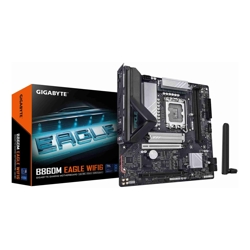 Gigabyte M/B B860M EAGLE WIFI6 1.0 Intel  B860 2 x DDR5 up to 128 GB 1x HDMI 2 x PCI Express x16 2 x M.2 4 x SATA 5x USB 3.2