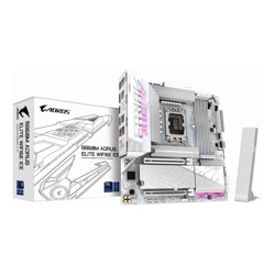 Gigabyte M/B B860M A ELT WF6E ICE 1.0 Intel  B860 4 x DDR5 up to 256 GB 2x HDMI 2 x PCI Express x16 3 x M.2 4 x SATA 9x USB 3.2