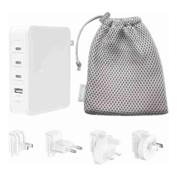 Belkin BoostCharge Pro 140W USB-C (PD 3.1) 4-Port GaN Wall Charger White (WCH014BTWH-V3) 3x USB-C 1xUSB-A$2500 CEW 2 Years Warranty