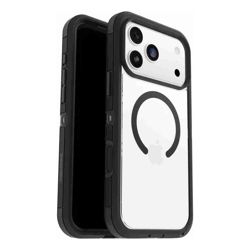 OtterBox Defender Pro XT MagSafe Apple iPhone 17 Pro Max (6.9") Case Dark Side (Clear/Black) (77-98534) DROP+ 7X Military Standard7 Years Warranty