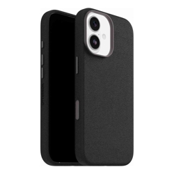 OtterBox Symmetry Cactus Leather MagSafe Apple iPhone 17 (6.3") Case Noir Ash (Black) (77-99013) DROP+ 3X Military Standard 7 Years Warranty