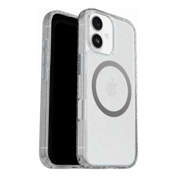 OtterBox Symmetry Clear MagSafe Apple iPhone 17 (6.3") Case Stardust 4.0 (Clear) (77-98788)DROP+ 3X Military StandardRaised Edges7 Years Warranty