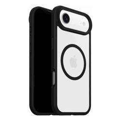 OtterBox React MagSafe Apple iPhone Air (6.5") Case Black Crystal (Clear/Black) (77-98611)DROP+ Military StandardRaised Edges7 Years Warranty