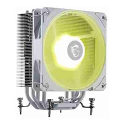 MSI MAG COREFROZR AA13 WHITE 120x120x25mm 2070RPM 62.6CFM 30.1dBA 4x6mm 152x121x94.5mm ARGB AM4/AM5 LGA1700/1851 PWM 40Khrs 1.44W