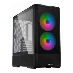 Lian Li PC-LAN207RX Lancool 207 ATX Mid Tower Tempered Glass Drive Bays: 2x3.5" HDD or 2.5" SSD Expansion Slot: 7 Fan: 2x140mm 2x120mm Motherboard Support: ATX/Micro-ATX/Mini-ITX Black 1 Ye