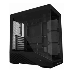 Lian Li PC-V100X Mid Tower ATX Case Tempered Glass Drive Bays: 1x2.5" SSD 1x3.5" HDD Expansion Slot: 7 fan: 120mm Motherboard Support: E-ATX/ ATX / M-ATX / Mini-ITX Black 1 Year Warranty