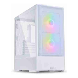 Lian Li PC-LAN207RW Lancool 207 ATX Mid Tower Tempered Glass Drive Bays: 2x3.5" HDD or 2.5" SSD Expansion Slot: 7 Fan: 2x140mm 2x120mm Motherboard Support: ATX/Micro-ATX/Mini-ITX White 1 Ye