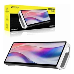 Corsair XENEON EDGE 14.5" LCD Touchscreen White 2560x720@60Hz HDMI/USB-C 5-point touch magnetic mount detachable stand vertical/horizontal use