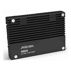 Micron 9550 Pro 7.68TB Gen5 NVMe Enterprise SSD U.2 1400/10000 MB/s R/W 3300K/380K IOPS 58300TBW 1DWPD 2Mhrs MTBF Server Data Centre 5yrs