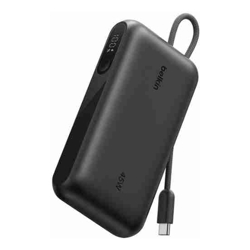 Belkin UltraCharge 10K mAh Power Bank  Display w/ Integrated USB-C Cable (20cm)-Black(BPB029fqBK)2xUSB-C(45W)1xUSB-A(18W)$2500 CEW2-Year Warranty