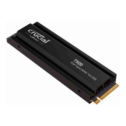 Micron Crucial T500 2TB Gen4 NVMe SSD Heatsink 7400/7000 MB/s R/W 1200TBW 1440K IOPs 1.5M hrs MTTF Acronis True Image Creative Cloud PS5 ~MZ-V8P2T0CW