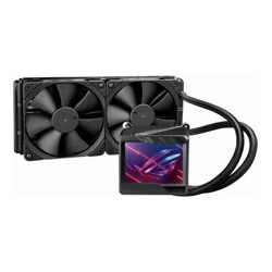 Asus ROG RYUJIN II 240 AIO Liquid CPU Cooler Size: 2x120mm Fan Socket: Intel LGA 1700/1200/115x/2011/2011-3/2066 AMD AM5/AM4/TR4 Black 6 Year Warranty