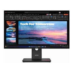 Lenovo ThinkVision T27QD-40 27IN QHD IPS 2560x1440 16:9 AG LBL DP+HDMI+USB-C+DP Out Audio Out USB3.2 hub 96W PD Full-function stand Power+USB-C+DP1.4 cables 3Y warranty