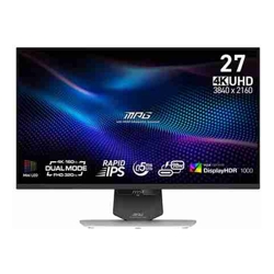 MSI 27 Mini LED Rapid IPS Dual Mode: UHD@160Hz FHD@320Hz HDR1000