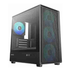 Deepcool CC350 4F Mid Tower Micro ATX Case. 4 Pre-installed Fans USB3.0 x1 USB2.0 x2 Audio x1