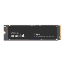 Micron Crucial T710 1TB PCIe Gen5 NVMe 2280 SSD 14900/13700 MB/s R/W 600TBW 2.2M IOPs 1.5M hrs MTTF with DirectStorage for Intel  AMD 5yrs