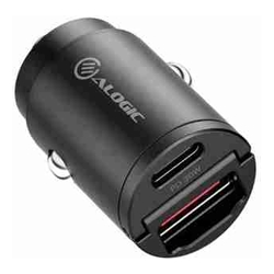 ALOGIC Rapid Power 30W Car Charger 1 X USB-C Port 1 X USB-A Port