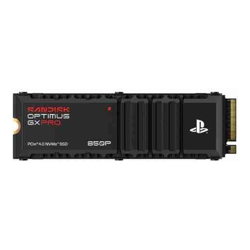 SanDisk Optimus GX PRO 850P NVMe SSD for PS5 consoles 2TB Read 7300MB/s Write 6600MB/s 5 Yr Warranty