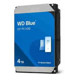WD Western Digital Blue PC Desktop Hard Drive 4TB 3.5-inch SATA HDD 5400 RPM CMR 128MB cache up to 185MB/s