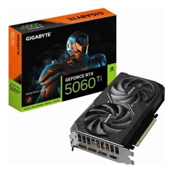 Gigabyte GeForce RTX 5060 Ti WINDFORCE MAX OC 8G 2587 MHz CUDA 4608 28 Gbps GDDR7 128 bit PCI-E 5.0 PSU 650W DisplayPort 2.1b *3 HDMI 2.1b *1