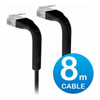 Ubiquiti - Ubiquiti UniFi Patch Cable 8m Black | ITSpot Computer Components