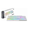 Wired Desktop Keyboards - MSI VIGOR GK30 GAMING KEYBORD WHITE | ITSpot Computer Components