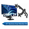 New Products - Philips 24" Business Dual Monitor | ITSpot Computer Components