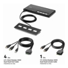 KVM Cables - Belkin Cybersecurity and Secure KVM | ITSpot Computer Components