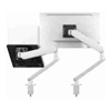 Atdec Brackets & Mounting - Atdec ORA Duo with Laptop Tray White | ITSpot Computer Components