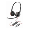 Headsets - HP POLY BLACKWIRE 3220 STEREO USB | ITSpot Computer Components