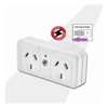 New Products - Sansai Surged Protected Double | ITSpot Computer Components
